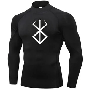 เสื้อออกกำลังกายแขนยาวแบบพรีเมี่ยม, เสื้อใส่วิ่งระบายอากาศได้ดีดีไซน์พิมพ์ลาย - Product Image 4