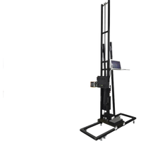 Mesin cetak dinding 3D UV vertikal Printer Wallpaper lukisan latar belakang Digital pernis Inkjet Printer