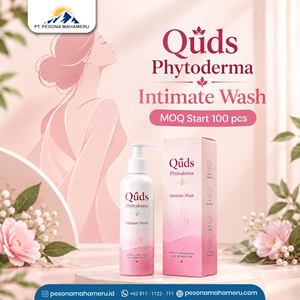 Quds Intimate Wash Feminine Cleansing Liquid Personal <b>Hygiene</b> Care <b>Product</b> for Everyday Personal Care Routine - Product Image 1