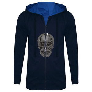 Sudadera con Capucha Personalizada con Pedrería, Sudadera de Felpa de Algodón, Opciones de Etiqueta Privada Personalizada OEM para Hombre y Mujer - Product Image 1