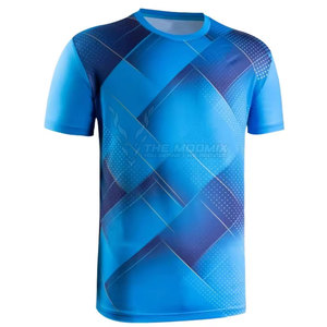 T-shirt personnalisé avec logo imprimé par sublimation sur toute la surface, sur demande, vente en gros, t-shirts personnalisés pour hommes - Product Image 2