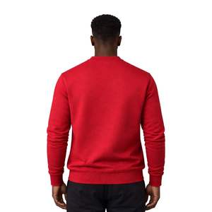 Sudadera de chenilla roja sólida de la fraternidad Nupe Kappa Alpha Psi, talla exacta, forro polar premium, ropa bordada con letras griegas - Product Image 2