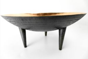 Juego de 3 Tazones de Servir de Diseño Moderno Martillado, Perfectos para Decoración del Hogar, Decoración de Mesa, Fiestas y Reuniones, Venta al por Mayor desde India - Product Image 5