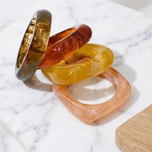 MN Exports Handmade Resin Islamic <b>Bangle</b> <b>Bracelet</b> for Women Elegant Lightweight Fashion Jewelry Stylish Gift for Everyday Wear - Product Image 6