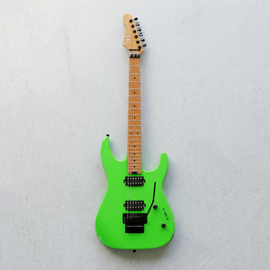 กีตาร์ไฟฟ้า SBS SS260 บอดี้ไม้ Alder แท้ คอไม้ Roasted Flame Maple ฟิงเกอร์บอร์ดสแตนเลสขนาดใหญ่ Floyd Rose Tremolo Alnico II - Product Image 1