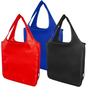 Borsa Tote Sostenibile in PET Riciclato Colore Cenere, Prodotto Promozionale per Merchandising - Product Image 5