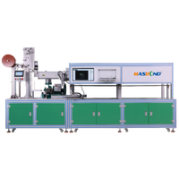 Machine de pose de embouts de lacets en film acétate entièrement automatique MASBOND MS-STM523 pour lacets Nike, Puma, Adidas