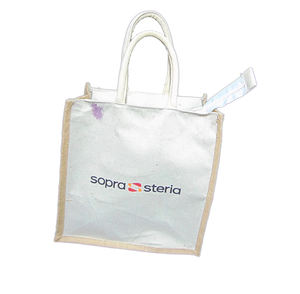 Asas fuertes, bolsa de comestibles de Yute natural reutilizable ecológica, uso diario y bolsa de compras de supermercado - Product Image 5