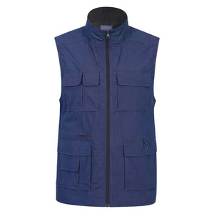 Servicio OEM Logotipo personalizado Chaleco Senderismo Reflectante Camping Impresión Ropa DE TRABAJO Chaleco con múltiples bolsillos - Product Image 6