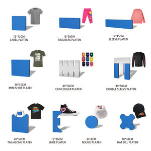 40×50 デュアルTシャツ熱プレス機 電動自動熱プレス昇華型ダブルステーション加熱機 - Product Image 4