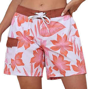 Pantalones cortos de playa de verano de cintura alta para mujer, pantalones deportivos de secado rápido para deportes al aire libre para nadar, diseño transpirable - Product Image 5