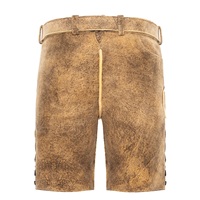 Vente en gros personnalisé élégant bavarois Lederhosen tenue hommes traditionnel allemand Oktoberfest Trachten porter des robes courtes TV inspiré