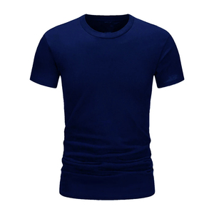 High Quality Men's Cotton T-Shirt Summer Fashion Slim Short Sleeved Comfortable Casual Wear Light Breathable O-Neck Design - Product Image 5