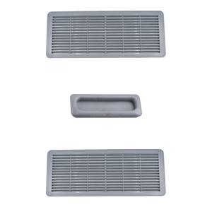 Juego de manija y rejilla para parasol de techo corredizo para Mercedes Clase C (W202-W203) - Gris - Product Image 1