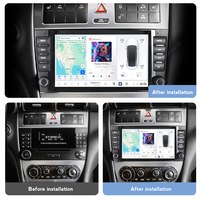 DUDUAUTO DUDU7 7870 Sistema GPS para Auto con Pantalla Táctil Android de Doble Banda para Benz W203 de 8 Pulgadas con 4G LTE WIFI BT DSP