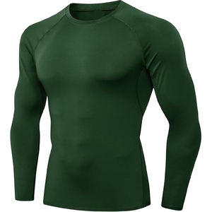 Men Rash Guard Long Sleeve Plain Wholesale BJJ Rash Guards <b>Custom</b> Blank <b>Compression</b> <b>Shirts</b> <b>Design</b> Your Own Rash Guard - Product Image 5