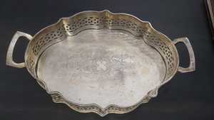 ถาดเสิร์ฟสแตนเลสสำหรับตกแต่งโต๊ะแบบสร้างสรรค์งานแฮนด์เมดสไตล์อินเดียผู้ผลิตในบ้านมีข้อเสนอ - Product Image 3