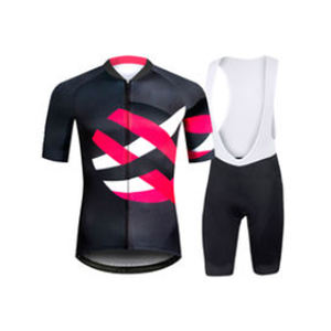 Conjuntos de camiseta de Ciclismo de manga corta para hombre de excelente calidad-Spandex/algodón de secado rápido transpirable ecológico Anti-UV logotipo personalizado - Product Image 6