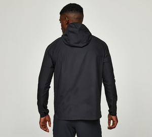 Chaqueta cortavientos holgada informal con logotipo personalizado para hombre, último diseño, impermeable, capucha de primavera, tela polar con cremallera, venta al por mayor, Invierno - Product Image 5