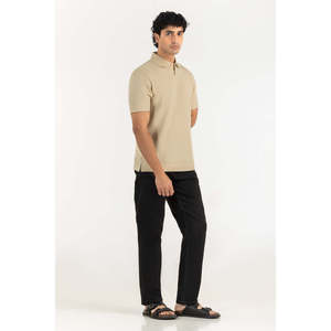เสื้อโปโลทรงเข้ารูป ผ้าถักกันยับ สำหรับกอล์ฟ ลายปักเรียบหรู - Product Image 4