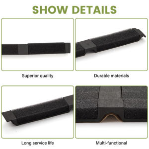 Bandes de fermeture en mousse solide ventilée ondulée à forte adhérence pour le bord de <span class=keywords><strong>toit</strong></span> en métal - Product Image 6