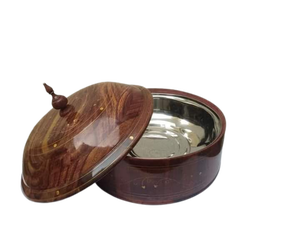 Tazón de Madera Multicolor para Servir, Accesorios de Cocina, Fabricado en India - Product Image 4