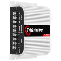 Taramp TL 1500 jangkauan penuh 390 watt, 3 saluran Audio mobil 2 saluran Stereo 1 Sub Channel Amplifier RCA Input kawat Boost