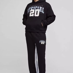 Chándales con capucha de gran tamaño para hombre personalizados, ropa informal, chándal transpirable y cómodo para hombre - Product Image 1