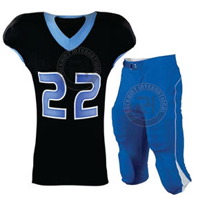 Conjunto de Uniforme de Pantalones y Camiseta de Fútbol Americano para Hombre, Tejido Transpirable de Secado Rápido para Entrenamiento Deportivo en Equipo - Product Image 4