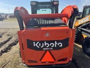 ราคาโรงงาน คุณภาพสูง รถตักล้อยาง Kubota SSV75 สำหรับขาย - Product Image 2