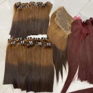 วิกผมมนุษย์เวียดนามวิกผมตรงเรียงตามแนวหนังกำพร้า - Product Image 6