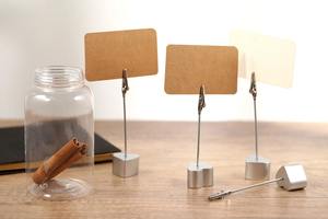 Beautiful Golden <b>Card</b> Display Stand Eye Catching Accent for Events <b>Business</b> Tables or Home Office Styling - Product Image 3