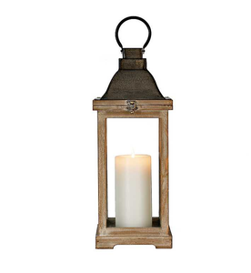 Best Selling Wood <b>Tealight</b> Candle Holder <b>Lantern</b> Luxury Antique Design Customized Size Wedding Parties Decorate - Product Image 3
