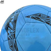 Ballons de football de haute qualité, personnalisables, légers, taille professionnelle, cousus à la machine, pour équipes sportives, pour l'extérieur, fabriqués au Pakistan