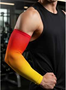 Digital Printed Polyester Compression <b>Arm</b> <b>Sleeves</b> <b>for</b> Cycling and all sports - Product Image 2