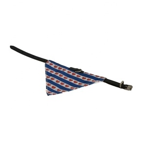 Collar de perro de cuero hecho a mano de la mejor calidad con pañuelo frisón proveedor indio mayorista Saman Exports - Product Image 2