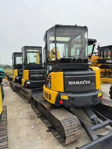 Mini-excavatrice sur chenilles Komatsu Pc55 d'occasion, 3 tonnes, avec moteur, engrenage, roulement et chenilles en caoutchouc, marque japonaise 2023, à vendre - Product Image 4