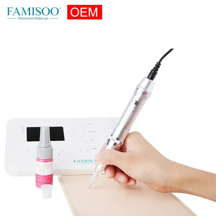 Grosir Mesin Mikropigmentasi PMU Digital Makeup Alis Permanen Eyeliner Mesin Tato Bibir