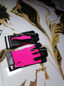 Guantes Profesionales de Cuero para Paracaidismo, Cierre de Gancho y Bucle en los Dedos, Agarre Antideslizante, Transpirables para Paracaidismo y Deportes Aéreos - Product Image 3