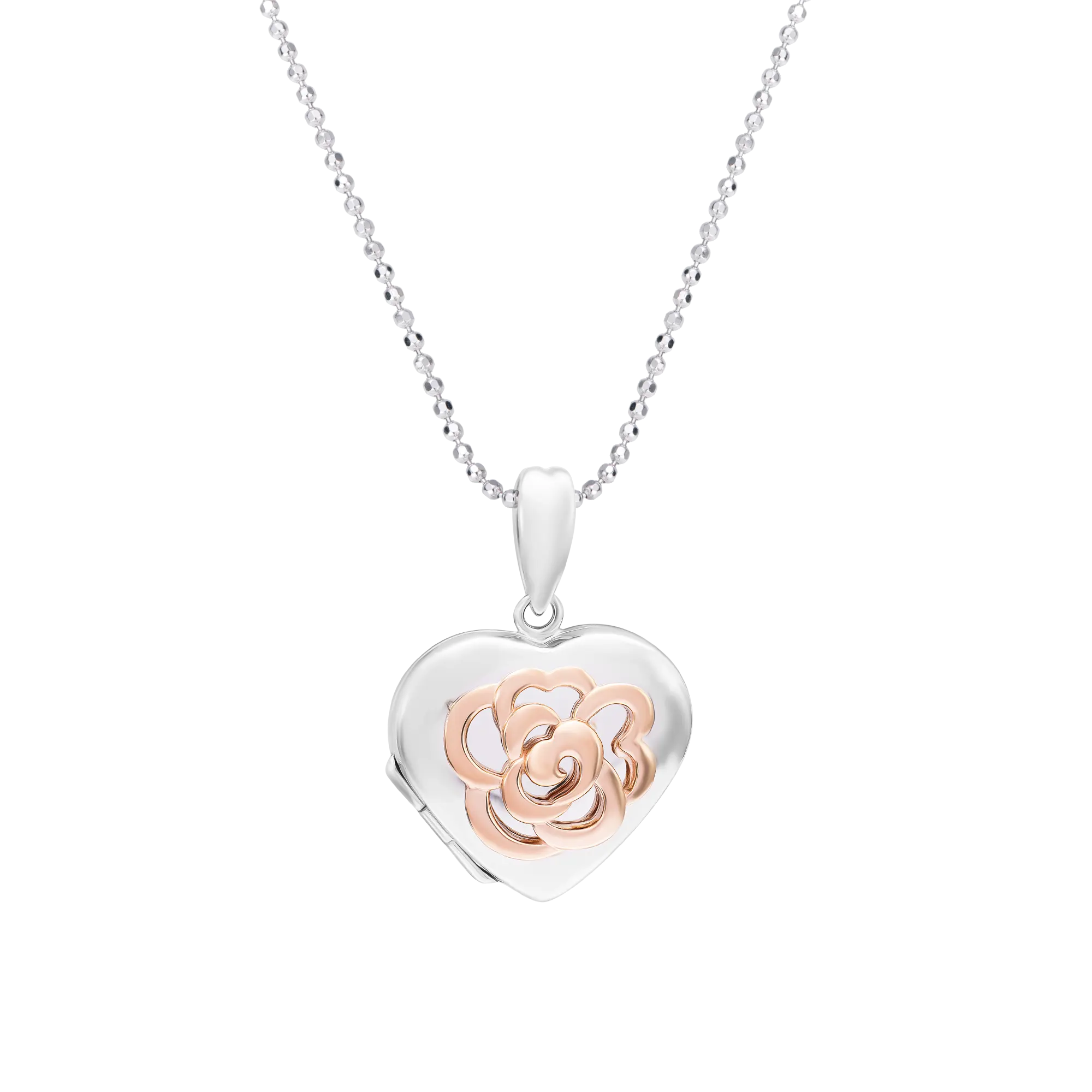 10k Real Solid Gold Jewelry Cz Pendant Necklace for Women accessories Heart Locket Necklace Fine Jewelry - PNJ Manufacturer