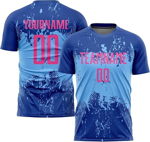 Nuevas Camisetas de Fútbol Personalizadas al por Mayor, Uniformes de Fútbol Unisex, Ligeros, Transpirables, Estilo Mono Riders para Adultos - Product Image 1