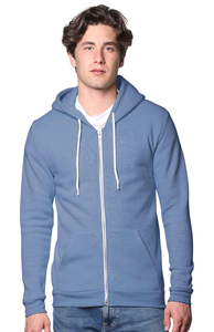 เสื้อฮู้ดผ้าฝ้ายโพลีมีฮู้ดเสื้อมีฮู้ดแบบซิปอิสระ - Product Image 6