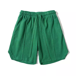 กางเกงวิ่งขาสั้นสำหรับผู้ชายกางเกงโยคะฟิตเนสระบายอากาศได้ดีผ้าคอตตอนใส่ออกกำลังกายปักโลโก้ได้ตามต้องการ - Product Image 1