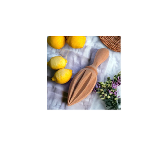 Exprimidor de cítricos para cocina, madera dura de 6,5 pulgadas para tamaño personalizado, color de madera natural, gran oferta, diseño de utensilios - Product Image 5
