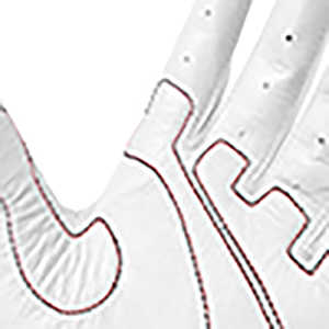 Guantes de bateo de béisbol de Venta caliente de cuero genuino de alta calidad antideslizante joven adulto Unisex ligero guante de bateo de béisbol - Product Image 2