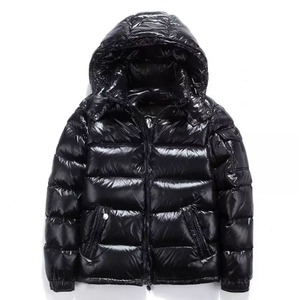 Veste à bulles brillante pour hommes Manteau bouffant résistant à l'eau avec fermeture à glissière Nouveau design Vestes bouffantes - Product Image 1