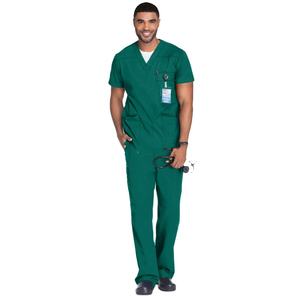 Uniforme de Enfermera 2025 Más Vendido, Totalmente Personalizable, Cuello en V, Pantalones Deportivos para Hospital, Accesorios, Conjunto de Uniforme de Alta Calidad con Spandex - Product Image 1