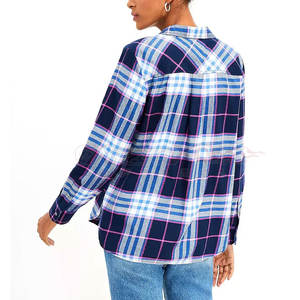 Camisas de Franela a Cuadros de Alta Calidad para Mujer, Manga Larga, Holgadas, Talla Grande, Estilo Casual, Personalizadas con Nombre de Equipo de Carreras, Talla XL - Product Image 2