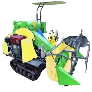 Combine Harvester 4LZ-5 Combine Harvester Harga digunakan menggabungkan Harvester