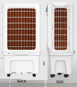 Premium Quality 65L Desert Air <b>Cooler</b> Airflow 40 ft Coverage Honeycomb <b>Pads</b> Energy Efficient Industrial Use Made in India - Product Image 4